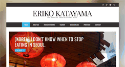 Desktop Screenshot of erikokatayama.com